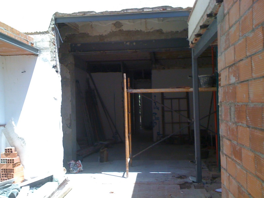 Esta obra ya tiene otro aspecto !!