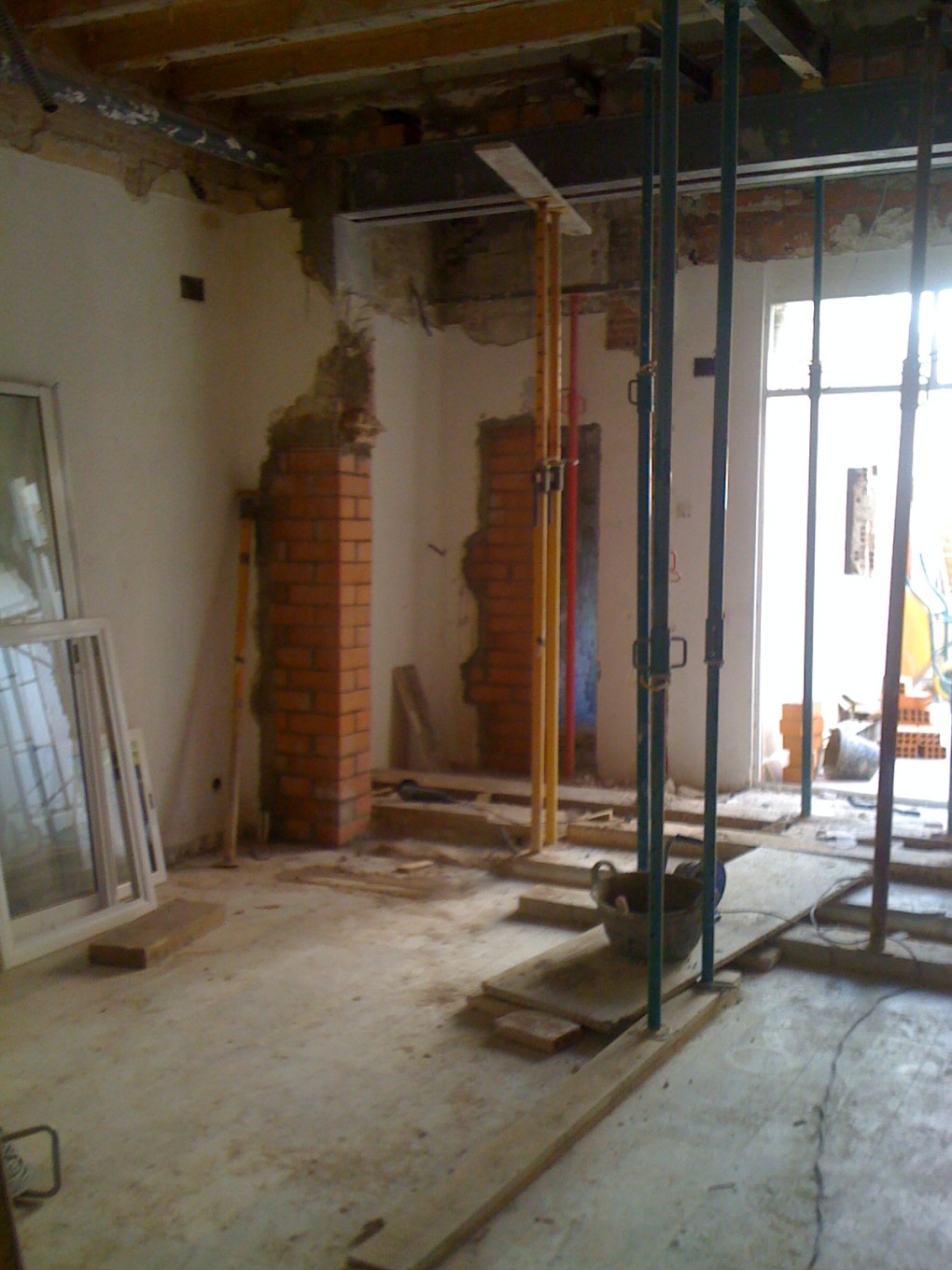 La obra de Marc y Laura, menudo follón!!