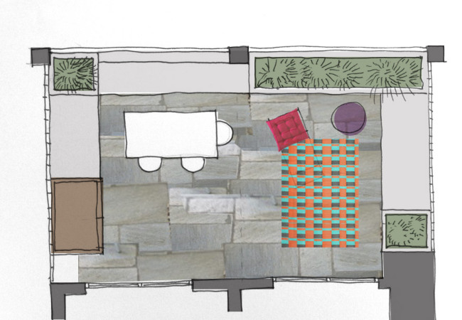 una terraza para soñar….