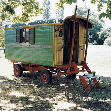 La cabaña de madera