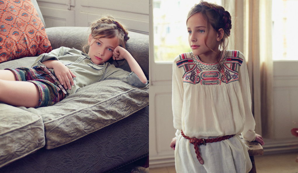 La casa Gabriela como «decor» de las fotos de Mango Kids!