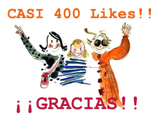 casi 400 likes en Facebook!